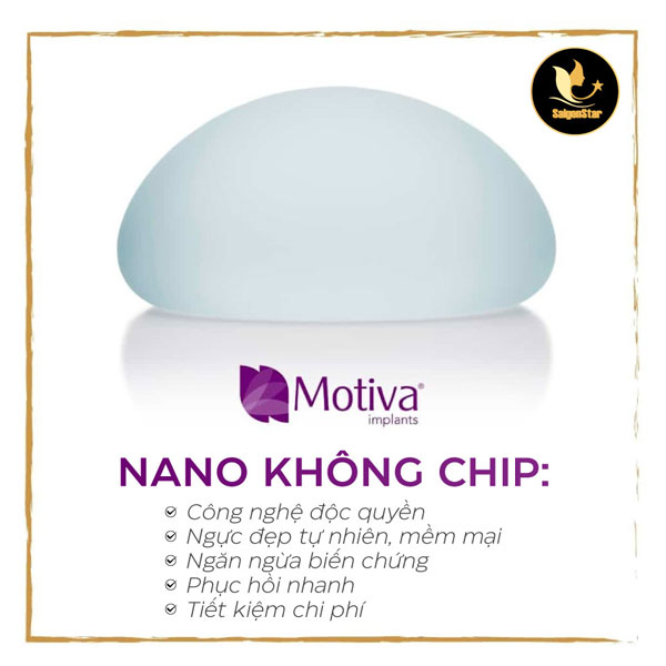 Ưu điểm túi ngực Nano không chip